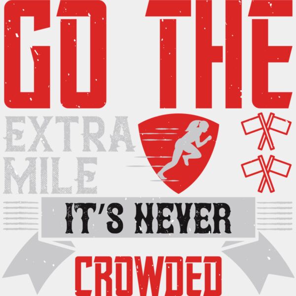 Go the extra mile  Its never crowded Thumbnail