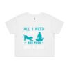AS Colour / Wo's CROP TEE Thumbnail